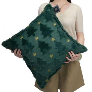 Portable USB Electric Cushion 3 Adjustable Heat Setting Office Home Warming Pillow Removable Cover for Home Office Use