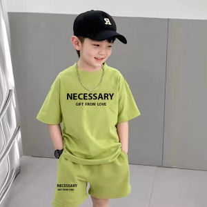 Bộ đồ mùa hè bé trai bộ quần áo bé trai mùa hè mẫu Wonde size 18-50kg bộ đồ cộc tay bé trai chất cotton thoáng mát