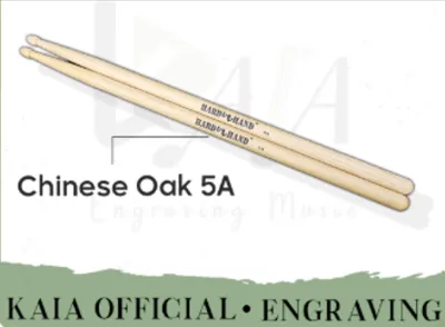 Drum Sticks Chinese Oak 5A Drumsticks (1 Pair)