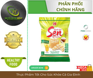COMBO 5 GÓI - Bánh Gạo SEN Bích Chi Vị Ngọt Dịu Gói 101g