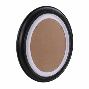 INNEED Solid Wood Oval Picture Frame 7/12 Inch Oval Shape Wood Picture Frame Classic Classic Design Wall-mounted Picture Frames Wall Hanging Decoration