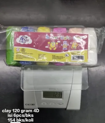 Set Playdough Super Warna Cerah Unisex - Kaya Aroma 12 Perak - Mainan Kreatif Anak