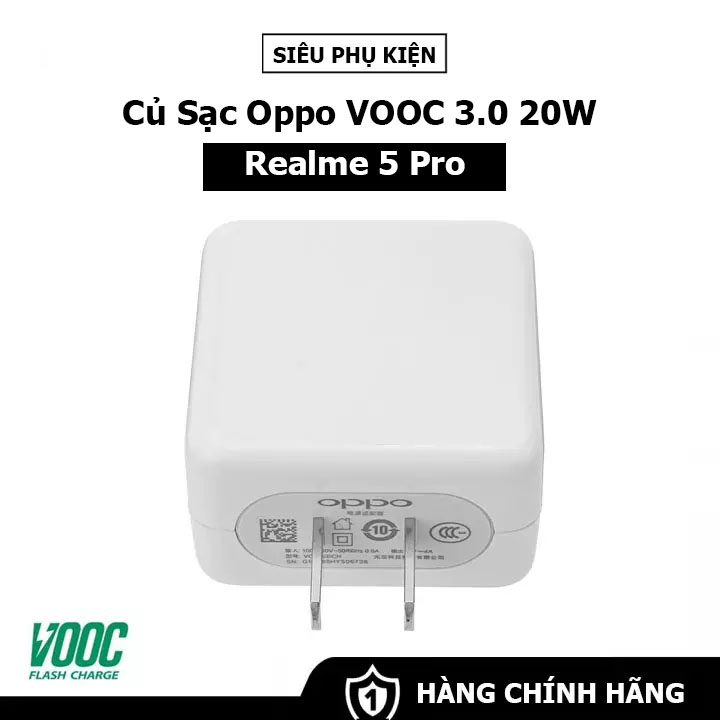 Làm thế nào để phân biệt sạc VOOC chính hãng và hàng giả khi mua phụ kiện cho điện thoại Realme 5 Pro của bạn?