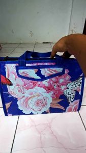 Tas Spon Motif Besar SIZE 37×17×27