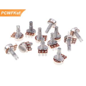 【PCWFKef】 Chiết áp trục bằng đồng cho guitar điện bass a250k/b250k/a500k/b500k