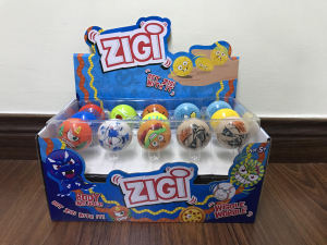 Zigi - Wiggle Wobble Flip & Roll Tactile Toy (Single Unit)