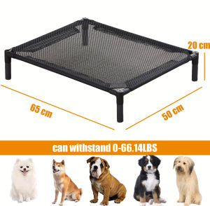 Dog Bed Large Size Double Layer Mesh Breathable Moisture-Proof Keep Warm Suitable for all Dogs