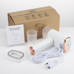 Steam Iron Handheld Foldable Mini Portable Iron Steamer 1000W Travel Flat/Hanging Garment Steamer Electric Iron Dry/Wet Ironing Machine