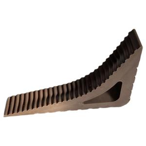 Soft Door stoppers Creative Triangular Shape Door Stop Shock Absorbent Block Wedges Doorstop Home Protections Accessory