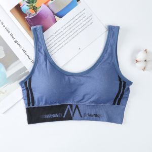 DRBRA542 Bra Wanita Sport Pakaian Wanita Bra Tanpa Kawat Busa Push Up