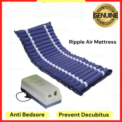 Anti-Decubitus Tube Ripple Mattress With Adjustable Pump Bedsore Prevention Air Mattress