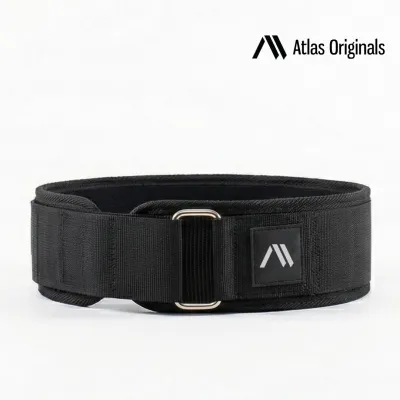 Atlas Originals Nylon Weightlifting Belt (4-Inches Width)