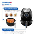 Nồi Chiên Không Dầu Điện Tử BlueStone AFB-5876 (5.5 Lít) - Công suất 1800W - Greblon - Lớp phủ cao cấp của Đức - Công nghệ  Rapid Air, giảm 80% lượng dầu mỡ - Bảo hàng 2 năm - Hàng chính hãng. 