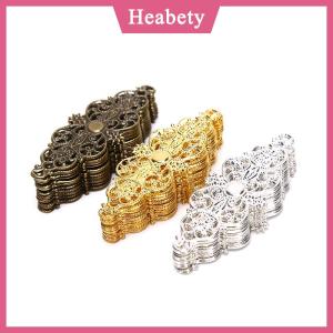 Heabety 20 cái đầu nối hoa Filigree đồ trang trí thủ công tự làm đồ trang sức