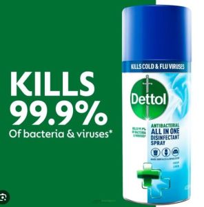 Dettol Disinfectant Spray | Dettol Anti-Bacterial Spry | Dettol Spray Lemon | Jasmine | Orchard Blossom 450ml