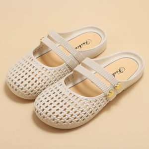 Free Shipping 2026 New WomenS Summer Hollow-Out Slip-On Sandals Non-Slip Lightweight And Suitable For Outdoor Wear