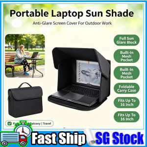 Laptop Sunshade Hood Portable Laptop Cover Anti UV Waterproof Outdoor Laptop Protector