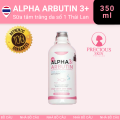 [XẢ KHO SALE HẾT] Sữa Tắm Trắng Da Alpha Arbutin 3 Plus 350ml Thái Lan Nhập Khẩu Chính Hãng. 