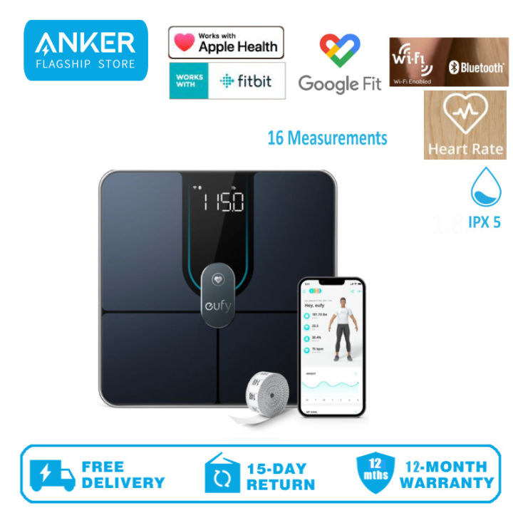 Anker T9149 eufy Smart Scale P2 Pro, Digital Bathroom Scale with 