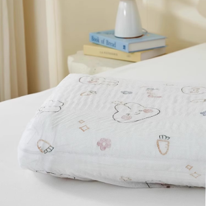 Pillow Breathable and Non-sticky Insulation Pillowcase One Night Antimicrobial More Comprehensive Stain Barrier