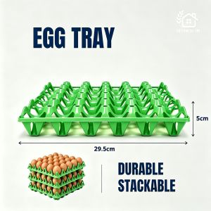 Egg Tray Plastic Egg Storage Box 30Pcs Thicken Tray Telur Bekas telur plastik Chicken Farm AA A+ Delivery Use