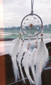 พร้อมส่ง 💐Dream catcher 💐ดรีมแคชเชอร์ ตาข่ายดักฝัน ตาข่ายดักฝันร้าย เส้นผ่านศูนย์กลาง 7 ซม เครื่องรางดักฝัน เครื่องรางดักฝันร้าย - Lazada
