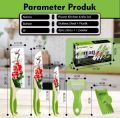 Pisau Dapur Premium 5 Pcs Set Bahan Batu Maifan Super Tajam Anti Karat Perlengkapan Rumah Tangga Import J13. 