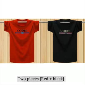Teenage student short sleeved shirt Mens loose oversized trendy T-shirt Korean half sleeved round neck versatile shirt
