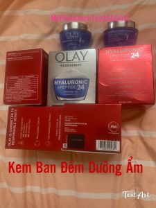 Gel cấp ẩm cho da Olay Regenerist Hyaluronic + Peptide 24 Hydrating Gel 48g USA