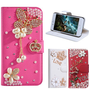 Luxury Rhinestone  Leather Flip Case for vivo Y21 4G / Y33S / Y21S  Y12S 2021/ Y20/Y11S/Y20i/Y20S  Z5X/Z1 Pro  Y5S/Y19  X50 Lite/ Y9S/ S1 Pro X50 Pro/X51 5GY50/Y30 S7 5G/ V20 ProV20SE Girl Bling Glitter Wallet Cover