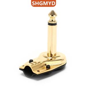 [COD] SHGMYD SPORTS 6.35mm Guitar Effects Pedal CONNECTOR JACK ADAPTER ปลั๊กกีตาร์ไฟฟ้า