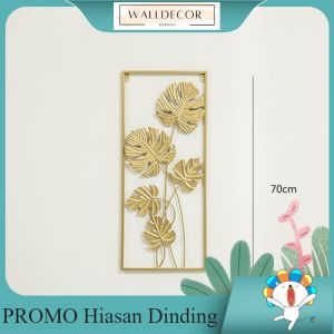 TERLARIS PREMIUM WALL DECORATION IMPORT/ HIASAN DINDING BESI 30X70 CM