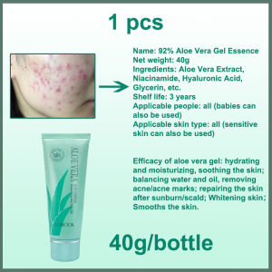 Moisturizing Aloe Vera Cream Aloe Vera Gel Moisturizing cream 40g Aloe Vera Moisturizing Shrink Pores Moisturizing Nourishing Skin Care gel