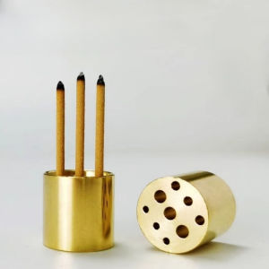 9 Hole Brass Mini Incense Burner Stick Holder 20/30MM