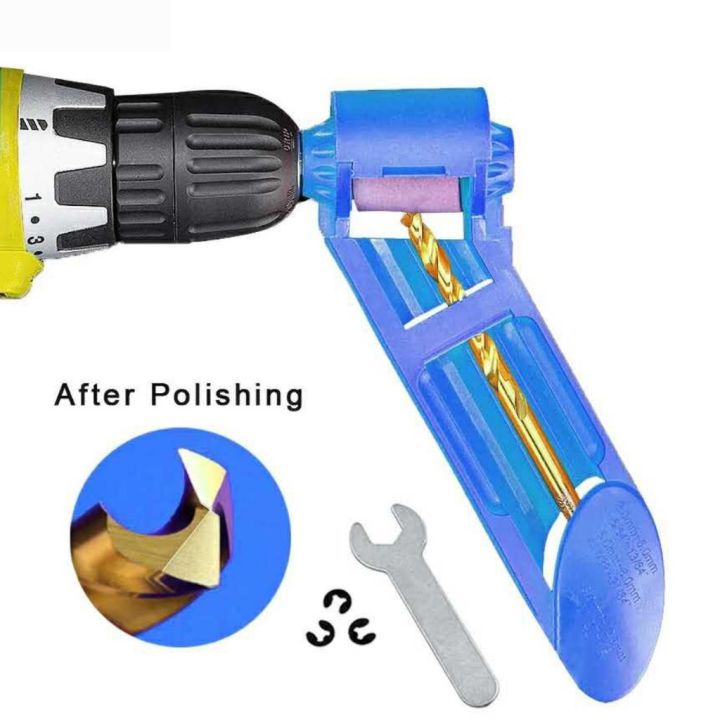 Portable Drill Bit Sharpener Grinder Corundum Polishing Wheel | Lazada PH