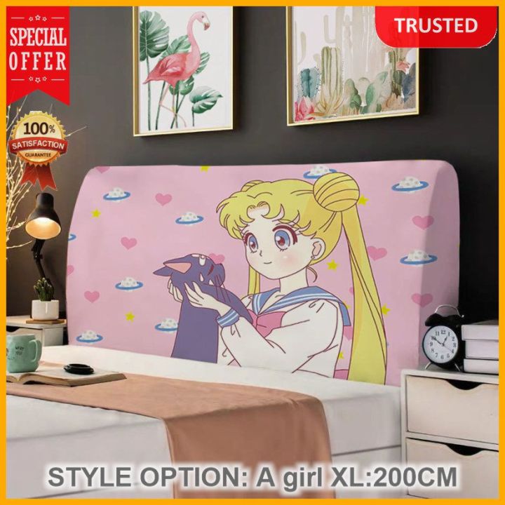 Lovely Sailor Moon Allinclusive Headboard Cover Dust Cover Bed Head