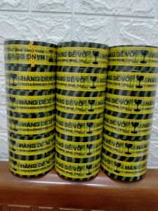 6 cuộn băng keo hàng dễ vỡ 100yard ( 1 cây nặng 12kg ) loại 1