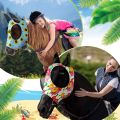 Frienda 4 Pieces Horse Fly Masks for Horses Horse Fly Mask with Ears Face Covering Elasticity Smooth and Comfortable Horse Mask with UV Protection(Large, Geometric). 