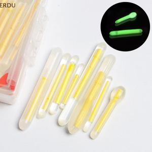 💖【Special price】💖ERDU 10pcs Boxed Fireflies For Fishing Float Fluorescent Lightstick Light Night Float Rod Lights Dark Glow Stick Pesca Stick Useful Lots Fishing Tackle