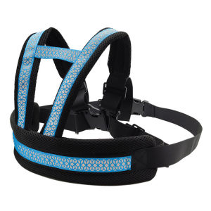 Hamshmoc Motorcycle Baby Safety Belt Harness Adjustable Reflective Child Riding Harness Breathable Shatter-Resistant Kids Protection Anti-Fall Safety Accessories