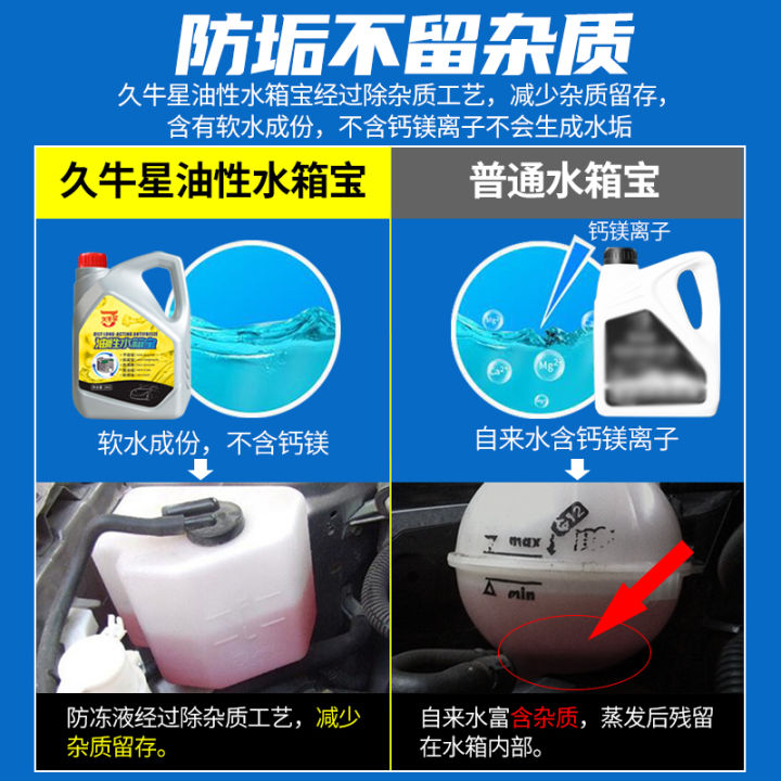 Automobile antifreeze red and green allpurpose oily water tank Bao
