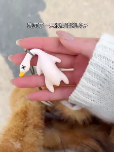 Creative Car Swing Duck Rearview Mirror Pendant: A Whimsical Touch