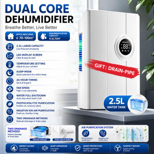 Dehumidifier for Home household energy-saving multifunctional Suitable for bedrooms studies dressing rooms and bathrooms suitable for 30-35 ㎡ Silent dehumidifier