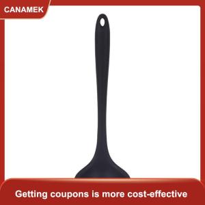 【CANAMEK】 Dài Xử Lý Silicone Ramen Muỗng Lớn Súp Lò Nồi Không Trượt Grip Nhà Bếp Nấu Ăn Phục Vụ Đồ Dùng Cho Gia Đình