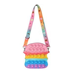 Tas Pop it Jumbo Terbaru Tas Selempang Anak Kekinian / Tas Anak Karakter