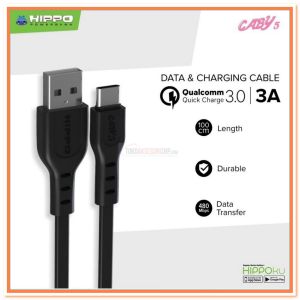 Hippo Caby 5 Kabel Data Type C Cable Charger Fast Charging Type C 3A