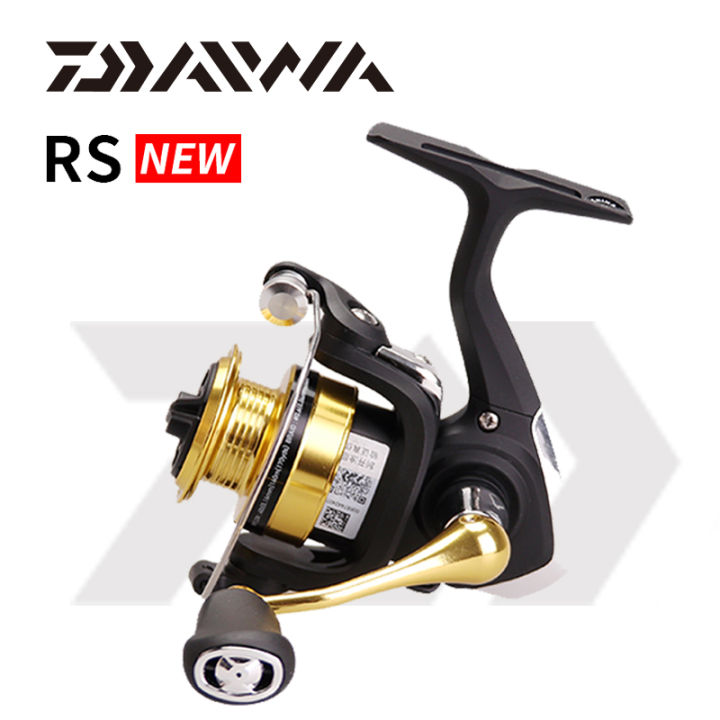 Original NEW 2023 DAIWA RS Spinning Fishing Reels 500-4000 2+1BB Gear Ratio  5.2:1 Metal Spool Saltwater Wheel Fishing Reel