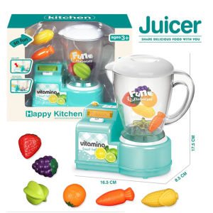 【Support Local】Kid Pretend Toy Juicer Mixer Induction Cooker Dim Sum Set Market Cashier Set Birthday Gift