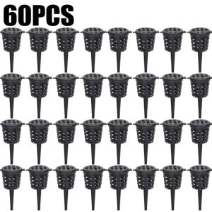 60Pcs Fertilizer Basket Covered Design Garden Bonsai Fertilizer Holder Portable Nursery Pots Plant Care Garden Nutrients Box