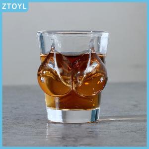 ZTOYL 1PC New Unique Beer Cup Funny Men Women Body Shaped Transparent Wine Glass Bar Drinkware Cocktail Mug Coffee Juice Teacup